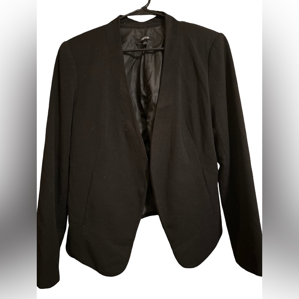 Apt. 9 Black Tailored Blazer for Professional Wear